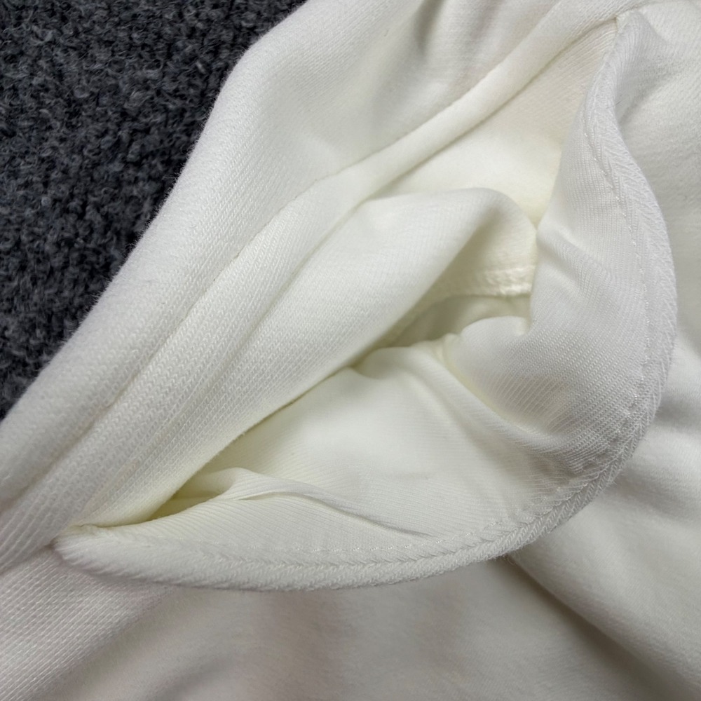 Athleta Coaster Luxe Recovery Shorts White Athletic Lounge Size M NEW - Picture 10 of 11